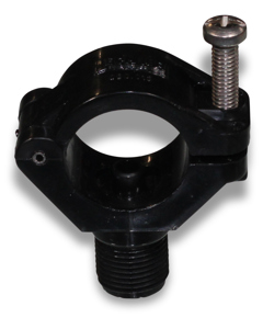Montageschelle PA für Rohr 25mm für Hohlkegeldüse 3/8"